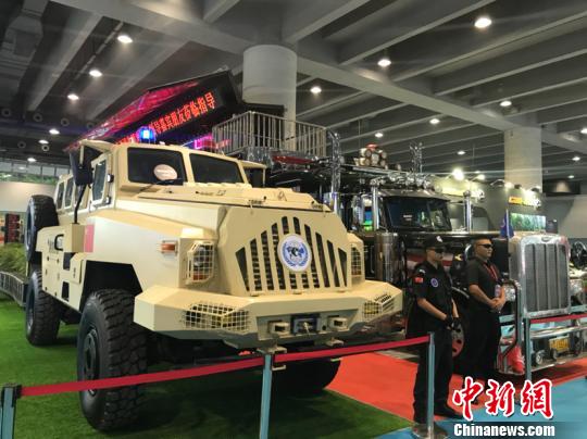 特種車輛參展 索有為 攝